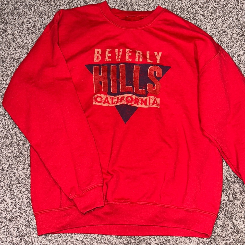 Oversized crewneck
